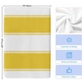 thumbnail image 5 of Yellow Geometric Kitchen Towels Set of 3, Modern Striped Abstract Art Aesthetics Soft Microfiber Dish Towels, Absorbent Quick-Dry Washable Dishcloths for Kitchen Cleaning, Drying Dishes, 18x28 Inches, 5 of 9