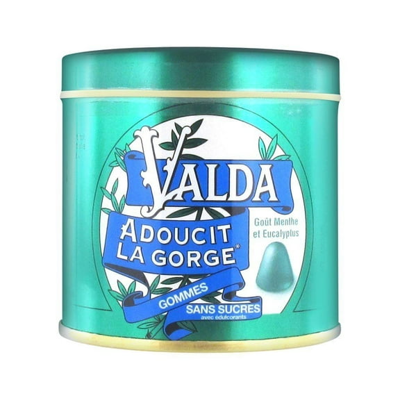 Valda Pastilles Gums Mint Eucalyptus Taste sugarfree 160g