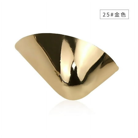 

NUOLUX 3 Pairs of Shoe Pointed Protectors Metal Pointed Shoes Head Covers High Heel Tip Cap Covers
