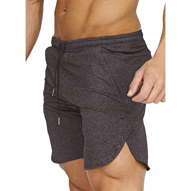 PantalonescortosdeentrenamientodegimnasioparahombresPantalonescortosparacorrerEntrenamientoenformaLevantamientodepesas Zhivalor HMHZ821-2