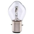thumbnail image 2 of Moped Scooter Headlight Bulb Light Lamp Long Life High Brightness ATV B35 BA20D Motorcycle 12V W1T3, 2 of 8