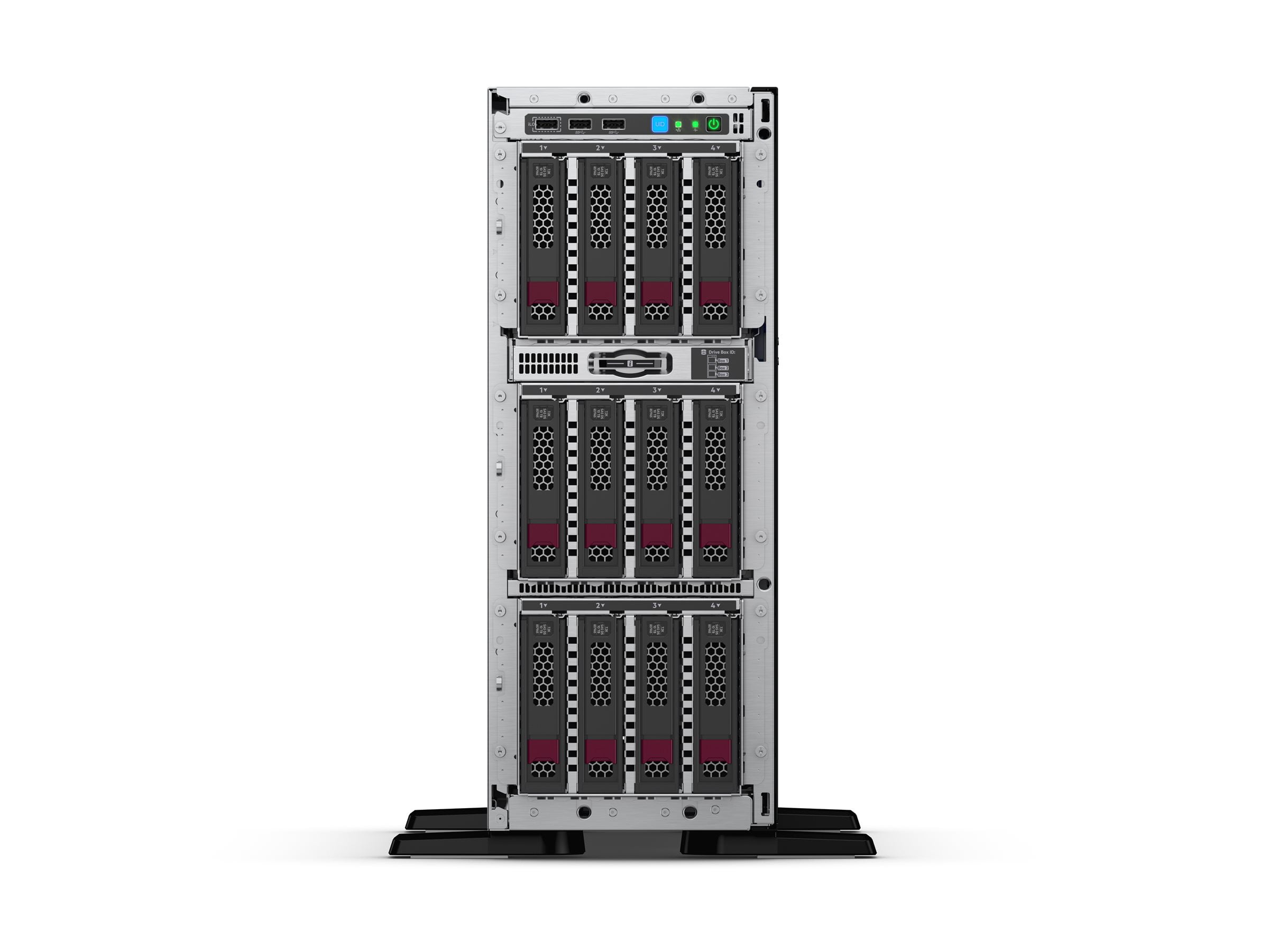 Serveur HPE ProLiant ML350 Gen10 Base - Tour 4U - Xeon Silver 4208, 16 Go RAM - Sans Disque - 8