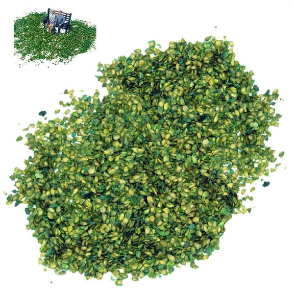 vlrwzc Model Scenery Leaf 56ml/jar Realistic Miniature Leaves Simulation Leaves for DIY Railway Fairy Garden Diorama Scenery Landscape Layout