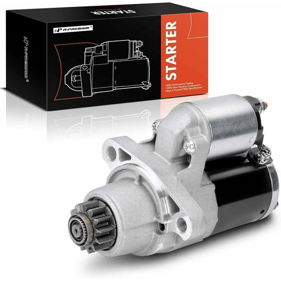 A-Premium Starter Motor Compatible with Nissan Murano 2016 2.5L, Pathfinder 2014 2.5L & Infiniti QX60 2014-2017 2.5L, 12V 1.7KW 13-Teeth Counterclockwise, Replace# M000TB0171ZC, M000TB0172