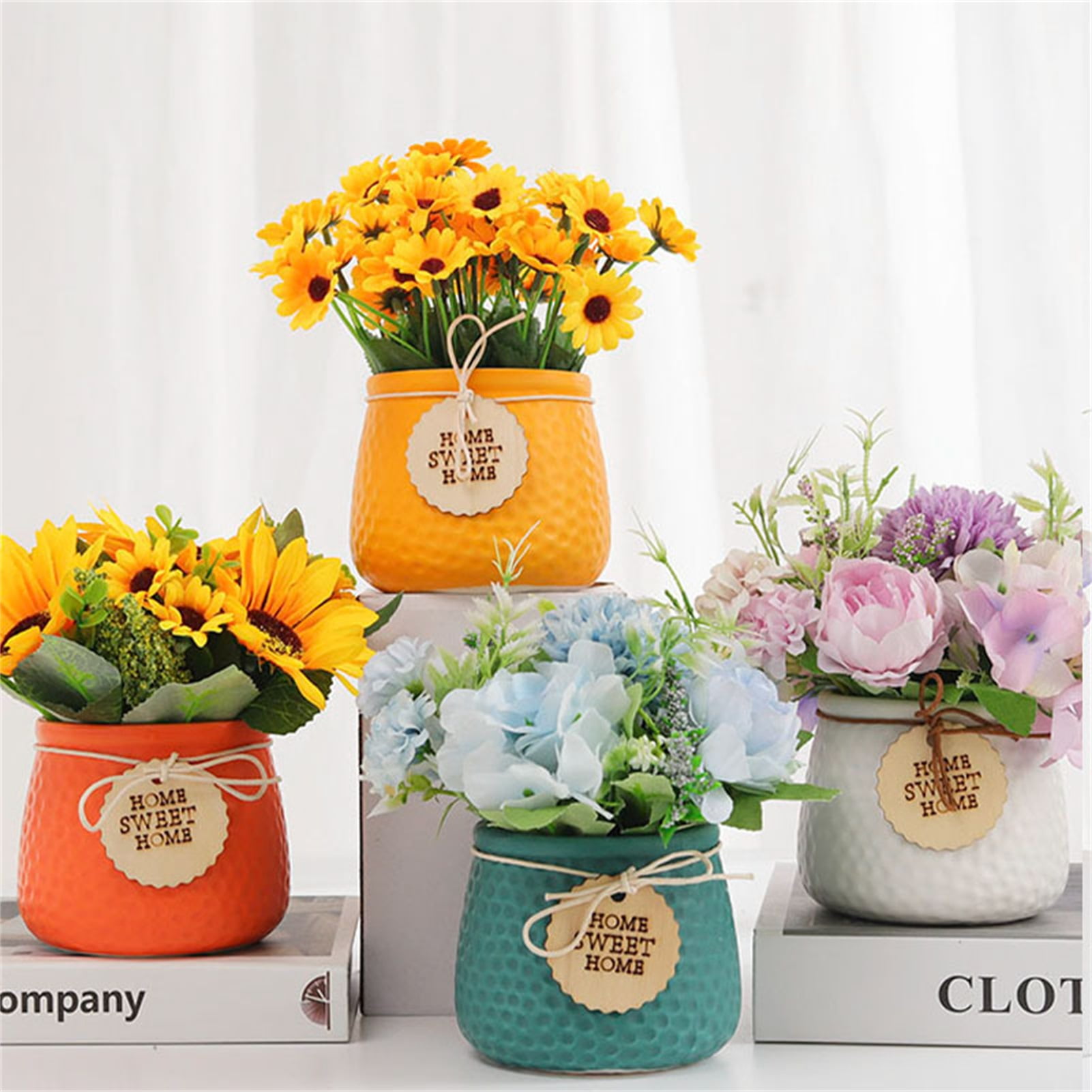 BetterZ Antifade Artificial Flower Bloom Forever Plastic Fake Flower