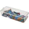 thumbnail image 3 of Pioneer Plastics 398C Clear Rectangular Plastic Container, 11.75" W x 4.875" D x 2.4375" H, 3 of 3
