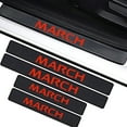thumbnail image 1 of serony PVC Universal Car Door Sill Protector Strips Premium Easy To Install Universal Sticker Trim Bumper Type 2, 1 of 6