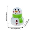 thumbnail image 2 of Christmas Socks Christmas Toys Mini Children's Racing Cars Christmas Party Presents Christmas Snowmen Christmas Tree Shaped Toy Cars And Power Toys Clockwork Springy Chattering Style 30pcs 13cm, 2 of 8