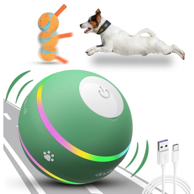 Pelota interactiva para perros BARHOMO 3rd Generation Green