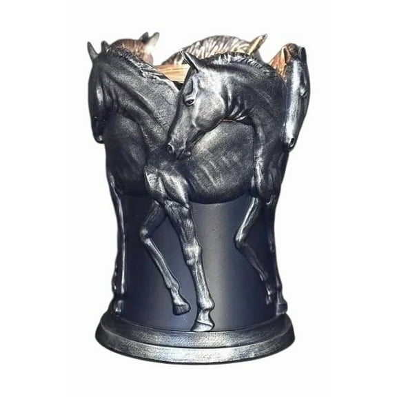 Silver Horses Electric Decorative Wax Warmer