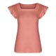thumbnail image 4 of Tops de cuello cuadrado para mujer, camiseta de manga corta con volantes, blusas tipo túnica de verano holgadas OAVQHLG3B Store  lin121212, 4 of 4