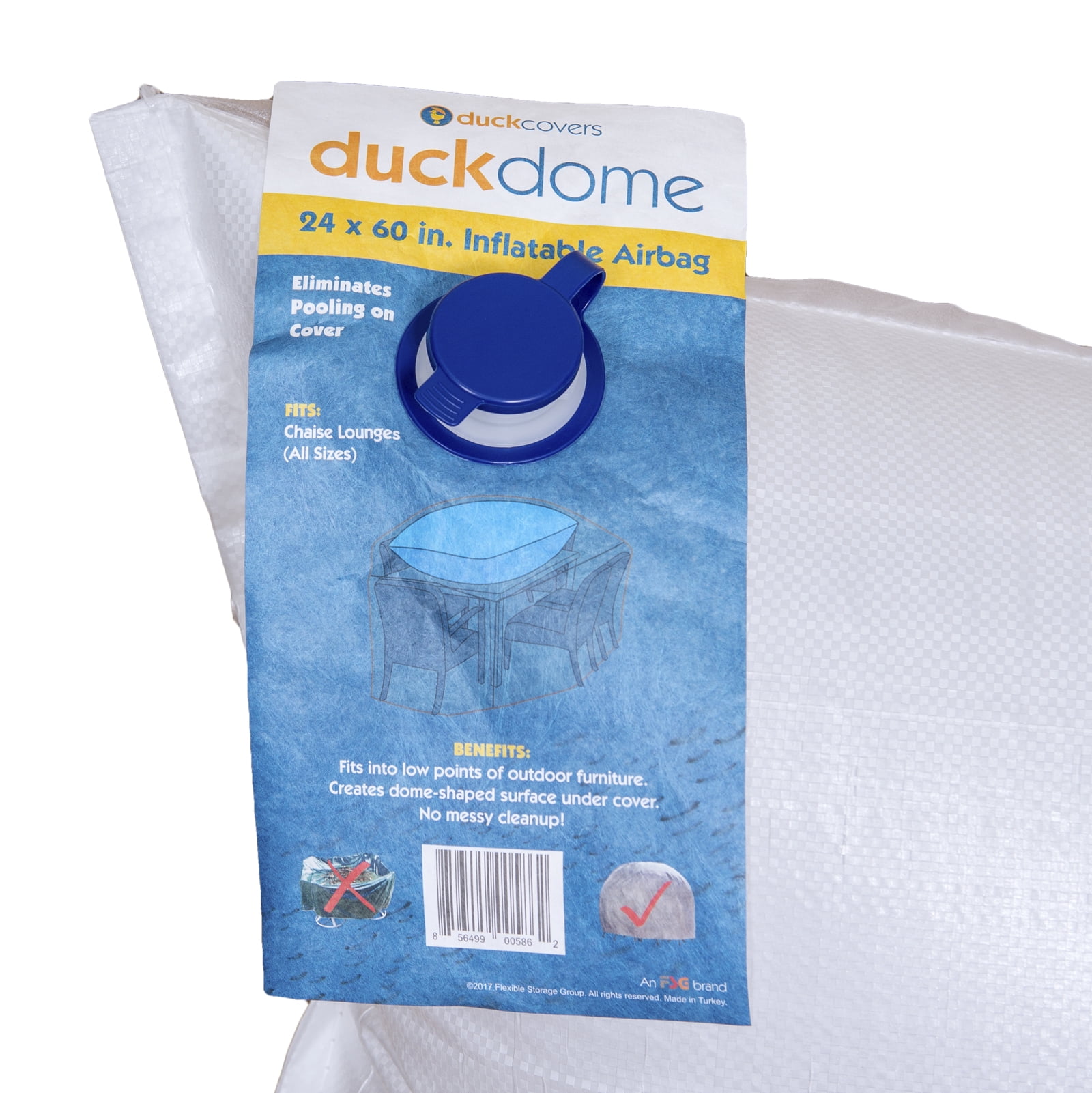 Duck Covers 60 x 24 Inch Rectangular Duck Dome Airbag