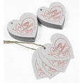 thumbnail image 5 of Inkdotpot Pack Of 50 Real Rose Gold Foil Paper Tags Happy Valentine's Day Valentine Favor Hang Tags, 5 of 6