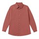 thumbnail image 1 of Camisas Y s Camisa de manga larga holgada de color sólido para hombre Camisa informal de moda de talla grande (Red, XXL), 1 of 4