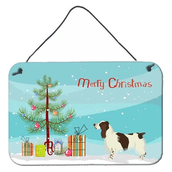 English Springer Spaniel Christmas Tree Wall or Door Hanging Prints