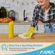 thumbnail image 5 of Paquete de 8 paños de limpieza de microfibra, paños de limpieza de microfibra más suaves para el hogar, más absorbentes, sin pelusa, para el hogar, la cocina, el automóvil, los centros de mesa y las, 5 of 5
