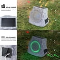 thumbnail image 2 of Altavoces solares Rock NiceBuy resistentes al agua para exteriores, paquete de 2, 2 of 7