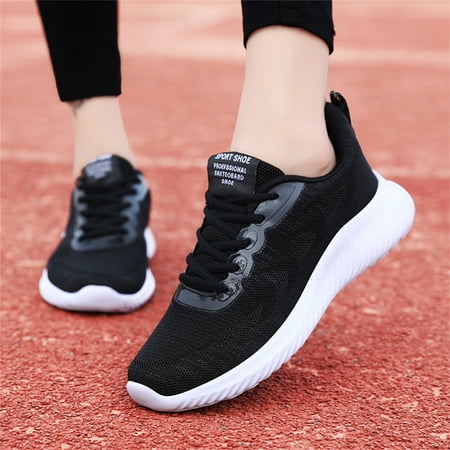 

Ykohkofe Fashion Summer Women Sneakers Mesh Hollow Breathable Comfortable Lightweight Lace Up Gradient Color