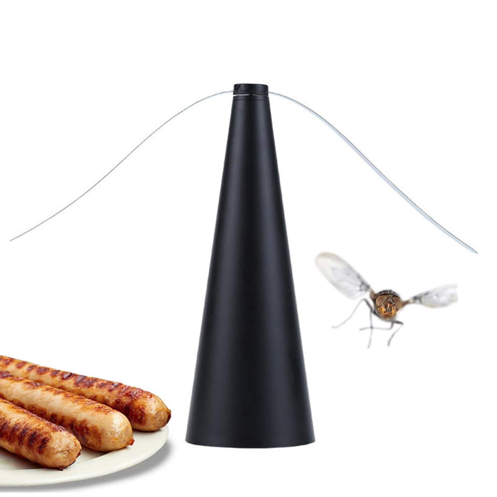 Outdoor Automatic Fly Trap Fly Repellent Fan Keep Flies+Bugs Away From Your Food 