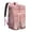 Pink-8, variant on Girly Pink Travel Backpack Cooler, Vintage Style Insulated Cooler Bag for Vacation, Holiday, Airplane Trip with Leakproof Compartment for Snacks and Drinks