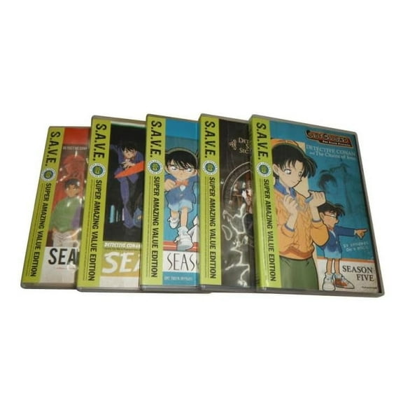 Case Closed Detective Conan: Complete Series Season 1-5 (DVD)