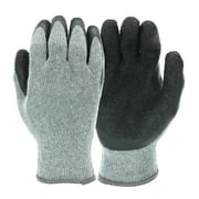 Hyper Tough Knit Latex-Coated Glove, 1 Pair, Large