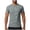 hgg175-Green, variant on Mens Printed T Shirt Sports Casual Running Elastic Fitness Clothing Moisture-Wicking Quick-Drying Short-Sleeve Crew Neck Top