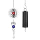 thumbnail image 2 of Campanas 1pc 3D Acero Inoxidable Cuadrado Ambre De Hierro Plegable Windbell Con Espejo Reflectante Metal Crystal Wind CUTICAT Metal Bell Wind timbime, 2 of 8