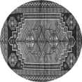thumbnail image 1 of Ahgly Company Indoor Round Persian Gray Traditional Area Rugs, 7' Round, 1 of 1