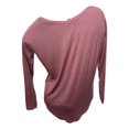 thumbnail image 3 of Victoria's Secret Pink Super Soft Crew Color Soft Begonia XSmall NWT Relax Fit, 3 of 3