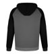 thumbnail image 4 of pstuiky Camisas de invierno de manga larga para hombre, Sudadera deportiva informal de manga larga con capucha y cordón ajustable con media cremallera y bolsillo en color liso para hombre l, 4 of 5