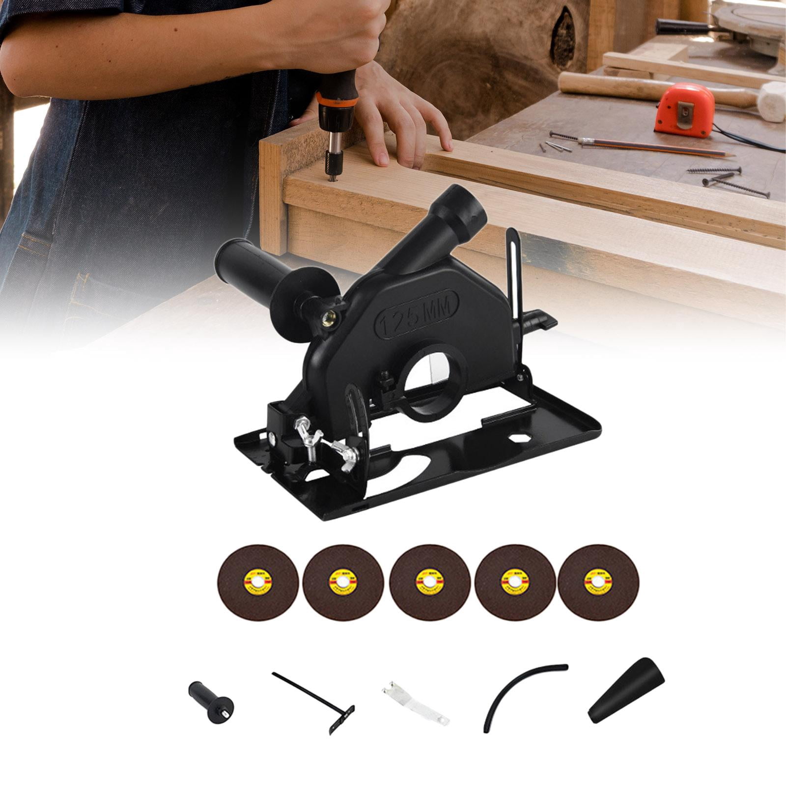 figatia Angle Grinder Cutting Bracket, Angle Grinder Holder, for 100-125 Type Angle Mill Angle Grinder Support Metal Cutting Machine A