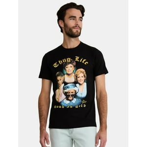 The Golden Girls Men's Thug Life Graphic T-Shirt