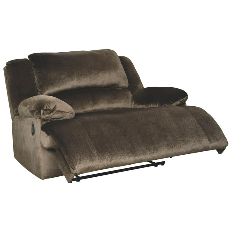 Clonmel Chocolate Zero Wall Wide Seat Recliner Signature Design