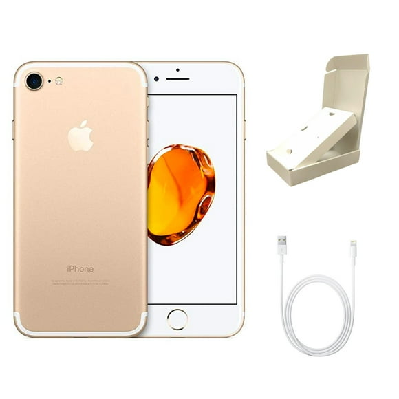 Refurbished Apple iPhone 7 A1660 (Fully Unlocked) 32GB Gold (Grade A+) w/ Gift Box