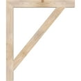 thumbnail image 3 of Ekena Millwork 3 1/2"W x 34"D x 40"H Traditional Block Smooth Bracket, Douglas Fir, 3 of 4