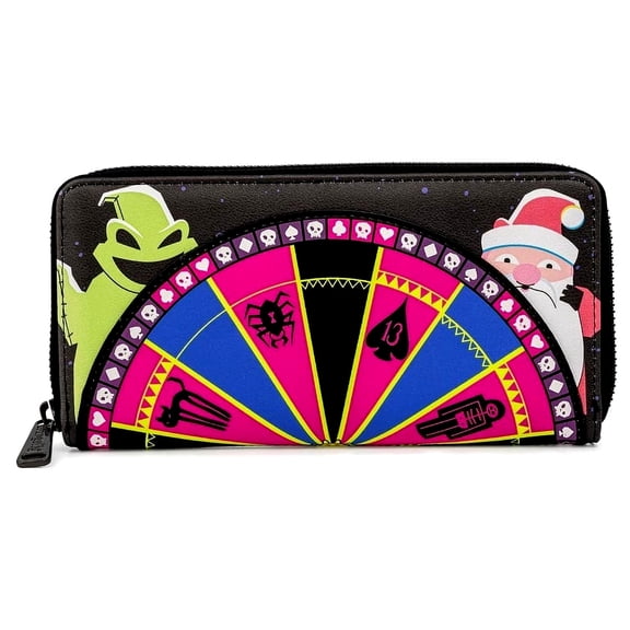 Loungefly x Disney - NBC Oogie Boogie Wheel Zip Around Wallet