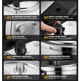 thumbnail image 6 of Koch Systeme CS 8.5-Quart Stainless Steel Pressure Cooker, 3-in-1 Olla de Presion, One-Hand Locking, Induction Pressure Cooker, Glass Lid & Steamer, 6 of 10