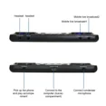 thumbnail image 4 of V300 Pro Sound Mixer Bluetooth Supported Audio Input Consale DJ Device Digital Effect Noise ,Multi Application, 4 of 6