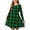 Army Green, variant on NAISIBABY Girls A-Line Dress, Plaid Stretchy Long Sleeve Training Dance Ballet Casual Dress Army Green 4-5T