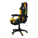 thumbnail image 3 of Silla Gamer Led RGB Ergonomica con Masajeador, descansa pies, reclinable y cabecera Azul con Negro, 3 of 8