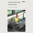 thumbnail image 6 of Quick Drains Kitchen Sink Organizers Carbon Steel Dish Rack Countertop, 6 of 7