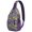 Funny Dinosaur, variant on Dark Steampunk Sling Backpack Gothic Moon Celestial Starry Night Astral Eclipse Lunar Cosmic Artistic Pattern Aesthetic Crossbody Bag