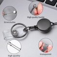 thumbnail image 6 of 13.5 inch ID Badge Holder with 33.46 inch Retractable Reel Clip, ID Badge Holder with Lanyard  for Nurse, Teacher, Student, Office Worker, 6 of 7