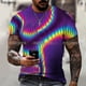 thumbnail image 1 of Camiseta de manga corta de verano para hombre de marca Tech Swirl Información digital Impresión 3D Camiseta de hombre Harajuku Moda Streetwear Tamaño 5XL Tan Jianjun unisex, 1 of 2
