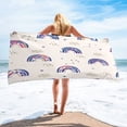 thumbnail image 2 of RXIRUCGD Microfiber Beach Towel Super Lightweight Colorful Bath Towel Sandproof Beach Blanket Multi-Purpose Towel For Travel Swimming Pool Pool Towels Oversized, 2 of 7