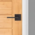 thumbnail image 2 of Lisbon Passage Lever with Square Rose in Satin Nickel, 2 of 7