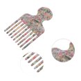 thumbnail image 3 of Unique Bargains 1 Pc Fashion Portable Hair Insert Comb Colorful Imitation Acetic Acid, 3 of 6