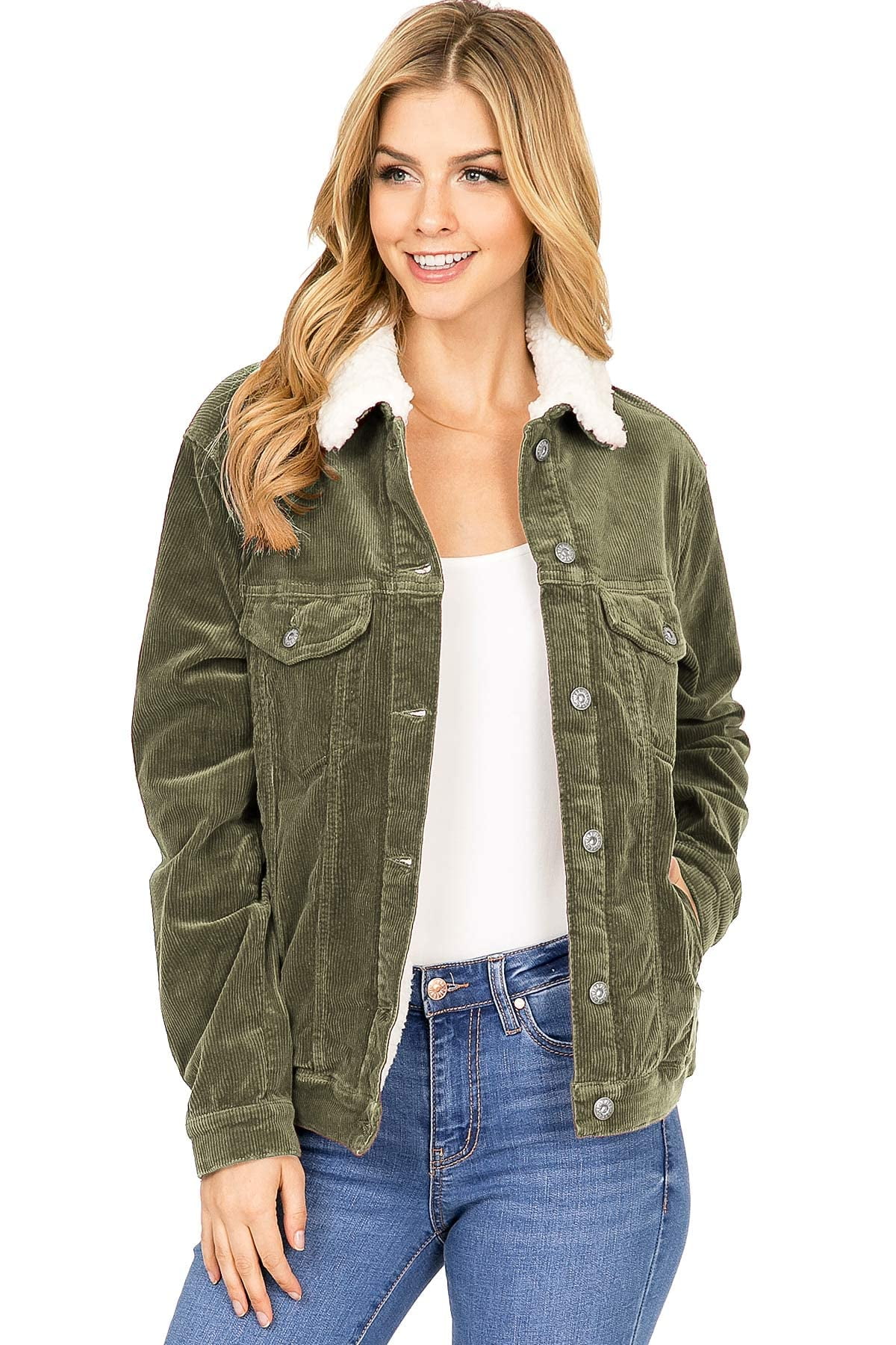 Love Tree Women's Juniors Corduroy 
