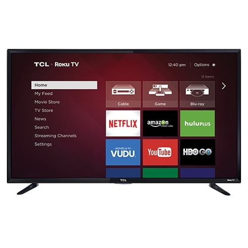 TCL 48FS3750 48" 1080p 120Hz Roku Smart LED HDTV - Walmart ...